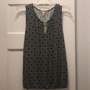 Banana Republic Black & White Tank